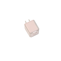 Tout nouveau chargeur rapide 20W PD avec adaptateur de charge USB DC en matériau PC de sortie type-c et prise américaine pour ordinateur portable et téléphone portable
