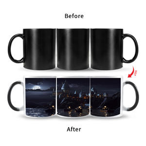 Tazas de Cerámica Blancas o Negras Lisas para Sublimación, Tazas de Café con Logotipo Personalizado, Tazas de Porcelana Blancas de 11 oz para Halloween - Product Image 6