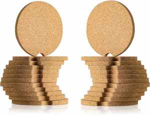 <b>Car</b> Cork <b>Coasters</b> with Custom Logo <b>Car</b> Cup Holder <b>Coasters</b> Eco-Friendly Absorbent Cup Holder Inserts for Vehicles & Promotions - Product Image 6