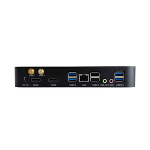 HD4008 ดับเบิ้ล HDMI มินิพีซีพร้อมเมนบอร์ดมินิไอทีเอ็กซ์ 4K <span class=keywords><strong>HM470</strong></span> ชิปเซ็ต M.2+ MSATA ฮาร์ดไดรฟ์ RS232/RS422/RS485 - Product Image 5
