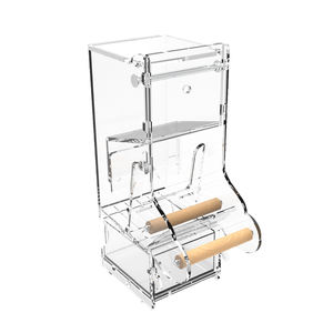 Mangiatoia Automatica <span class=keywords><strong>per</strong></span> Uccelli di Alta Qualità in Acrilico Mangiatoia Semplice in Vendita Ciotola <span class=keywords><strong>per</strong></span> <span class=keywords><strong>Cibo</strong></span> in Acrilico <span class=keywords><strong>per</strong></span> <span class=keywords><strong>Pappagalli</strong></span> - Product Image 1