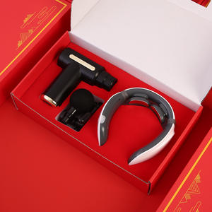 Pistola de masaje, conjunto de regalo, empresa, fiesta de aniversario, productos de masaje portátiles, regalo de tejido profundo, pistola de Fascia, masajeador de cuello, cuidado de la salud - Product Image 5
