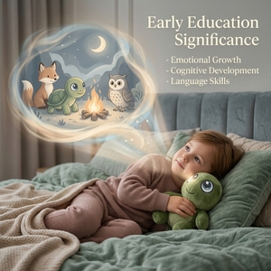 Fabricante ODM de Juguetes de Peluche de Tortuga con IA para el Desarrollo Sensorial, <span class=keywords><strong>Terapia</strong></span> para Necesidades Especiales, Compañero Interactivo Inteligente para el Aprendizaje Temprano - Product Image 2