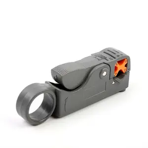 Tech RG6 RG59 RG11 H548A Coax Compression Crimping Tool Electric Crimper Cable with Coaxial Cable Stripper