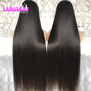 Peluca <span class=keywords><strong>de</strong></span> Cabello Vietnamita 100% Natural <span class=keywords><strong>de</strong></span> Grado 15A, Doble Trama, Liso, Original, con Frente <span class=keywords><strong>de</strong></span> Encaje <span class=keywords><strong>de</strong></span> 30 y 32 Pulgadas - Product Image 4