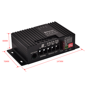 Controlador de Carga Solar MPPT de 12A y 12V, Carga Dual para Baterías de RV, Embarcaciones, Caravanas, para Baterías de Plomo-Ácido, AGM, Gel, LiFePO4 - Product Image 6
