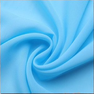 Tissu en Chiffon Georgette 100D en Polyester Couleur Unie Léger Séchage Rapide Broderie de Luxe Respirant 80gsm - Product Image 2
