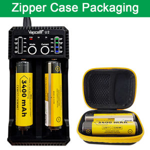 بطارية فابسيل 18650 B34 قابلة لإعادة الشحن بسعة 3400 مللي أمبير وتيار 10 أمبير مع لوحة حماية 3.7 فولت مقارنة ببطارية ليتوكالا NCR18650B 34b - Product Image 4