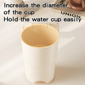 Support de tasse en plastique pour bureau transfrontalier avec ventouse, grande ouverture pour téléphone et rangement de boissons - Product Image 5