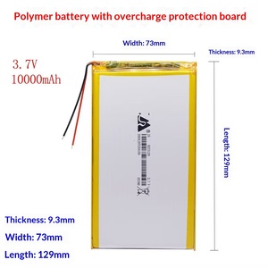 เหมาะสำหรับ 9373129 แบตเตอรี่ลิเธียมโพลิเมอร์ 3.7V เซลล์ 10000mAh พาวเวอร์แบงค์อุปกรณ์แท็บเล็ต - Product Image 4