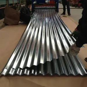 अलुजिंक स्टील प्लेट निर्माण धातु जीआई Z275 नालीदार गैल्वेनाइज्ड स्टील