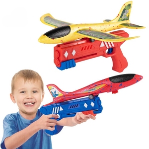 Avion planeur en mousse à lancer avec lanceur de <span class=keywords><strong>catapulte</strong></span>, <span class=keywords><strong>jeu</strong></span> de tir en plein air pour enfants - Product Image 1