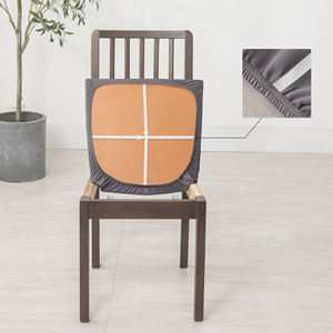 Forcheer Waterproof <strong>Seat</strong> <strong>Covers</strong> for <strong>Dining</strong> <strong>Room</strong> <strong>Chair</strong> <strong>Covers</strong> Removable Washable PU Leather Kitchen <strong>Dining</strong> <strong>Chair</strong> <strong>Seat</strong> Slipcovers - Product Image 5