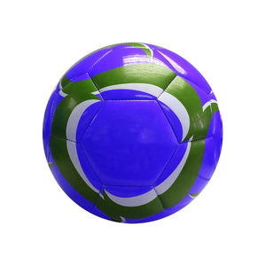 Venta al por mayor de fábrica precios baratos impresión personalizada tamaño 3 tamaño 4 tamaño 5 Pu suave entrenamiento pelota de fútbol - Product Image 2