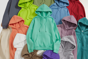 Venta al por mayor personalizado pulóver con capucha de gran tamaño peso pesado impreso Casual deporte chándal bordado Logo lavado de punto para el otoño - Product Image 4
