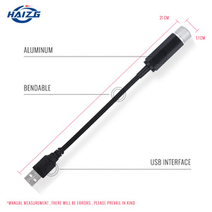 HAIZG-Lámpara de proyector de cielo estrellado Led USB, accesorios decorativos para Interior, luz de techo de coche, Estrella - Product Image 3