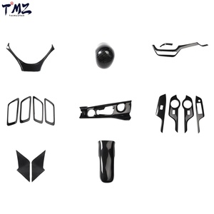 Kit de Acessórios para Interior de Carro com Direção à Esquerda para Toyota C-HR 2018-2021, Conjunto Completo de Adesivos Decorativos para Painel e Câmbio - Product Image 1