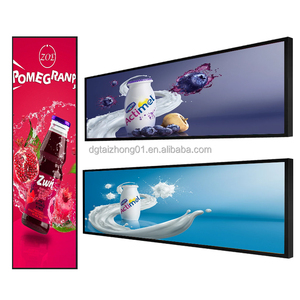 Pantallas LCD Publicitarias de 19.5/28.1/34 Pulgadas de Ancho, Carteles Digitales para Tiendas y Reproductor Multimedia Digital - Product Image 3