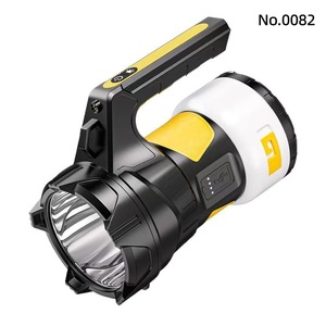 Linterna LED Recargable de 12W RGB con Zoom y Regulación de Intensidad, Linterna de Camping para Exteriores de 19.6cm con Asa - Product Image 5