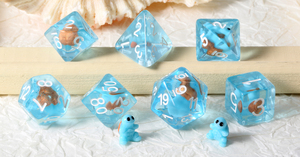 Vente en gros de dés de jeu, dés polyédriques personnalisés, dés en résine, D&D pour les jeux de rôle <span class=keywords><strong>Dungeon</strong></span> and Dragons DND - Product Image 6