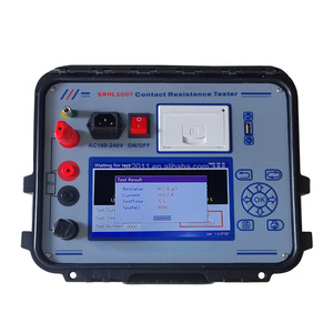 Penguji Resistansi <span class=keywords><strong>Loop</strong></span> Mikroohmmeter Digital 100A Penguji Pemutus Sirkuit Penguji Resistansi Kontak Sakelar Kebocoran Hanya Digital - Product Image 2