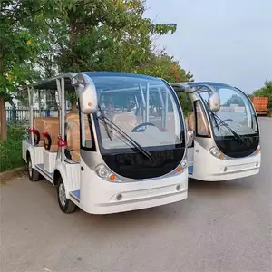 8-23 Passagier Kleine Elektrische Shuttlebus Mini Sightseeing Bus Te Koop