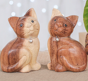 Figuras de Animales Talladas en Madera Artesanal (Juegos) - Product Image 2