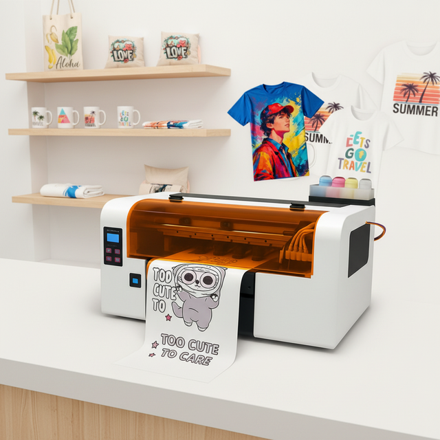 New Arrival A3 Sublimation Printer with XP600 Head Roll-to-Roll Inkjet Digital Clothes Cup Customized Sublimation Printer 30cm