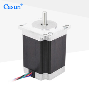 Motor paso a paso híbrido <span class=keywords><strong>Nema</strong></span> <span class=keywords><strong>23</strong></span> con certificación CE ISO ROHS de 2.8V <span class=keywords><strong>3A</strong></span> para máquina de corte por plasma CNC - Product Image 3