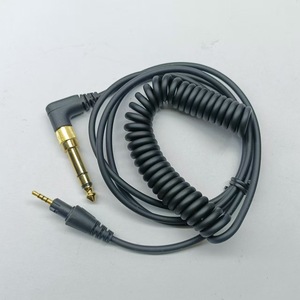 <span class=keywords><strong>สาย</strong></span>สัญญาณเสียงแบบขดสำหรับ Pioneer HDJ-CUE1 X7 X7 S7 หูฟัง 90 องศามุมขวา<span class=keywords><strong>สาย</strong></span>ต่อขยาย 2.5 มม.3.5 มม.6.35 มม.อะแดปเตอร์ - Product Image 3