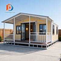 Maison conteneur modulaire préfabriquée, mini-maison amovible en acier, prix bas pour villa, gîte ou logement.