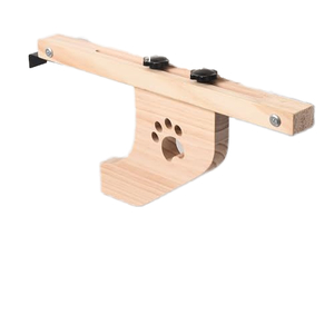 Hamac de fenêtre réglable en bois pour grands chats, siège confortable pour rebord de fenêtre, pour animaux d'intérieur - Product Image 3