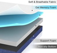 Fabrication à bas coût garantie 10 ans tatami japonais futon matelas 3 pliants de haute qualité pour canapé-lit