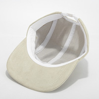 Topi Baseball Retro Warna Solid Bahan Suede Vegan, Pinggiran Datar, Unisex, Trendi, Gaya Hip-Hop, 5 Panel, Snapback