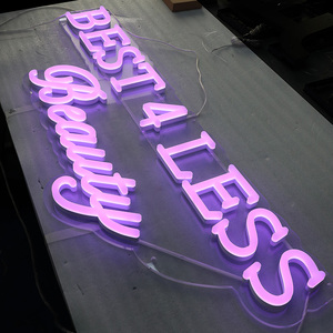 Letreros de Neón LED <span class=keywords><strong>Abiertos</strong></span> en Tira de Neón LED Flexible para Decoración del Hogar y Hoteles - Product Image 3