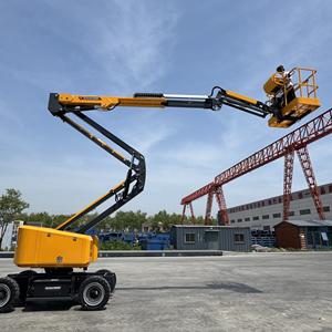 הנמכר ביותר באיכות גבוהה 16m אדם להרים עבודת אוויר פלטפורמה חשמל מפרקי המפרק - Product Image 4