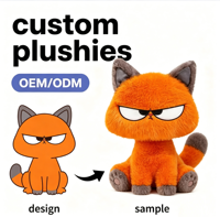 Peluche personnalisée chat, coussin super doux, adorable chaton en peluche, jouet en coton PP, cadeau d'anniversaire pour enfants, jouet anti-stress
