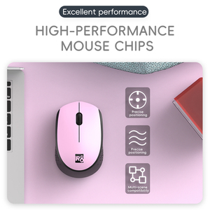 2025 OEM Tùy Chỉnh Giá Rẻ Thẩm Mỹ Xách Tay 3D Kết Nối USB Văn Phòng Sử Dụng PC 2.4G Dài Phạm Vi Chuột Không Dây - Product Image 5