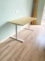 Bureau de travail moderne ergonomique électrique convertible, extensible et réglable en hauteur, en acier inoxydable, fixation murale, garantie 5 ans pour le bureau