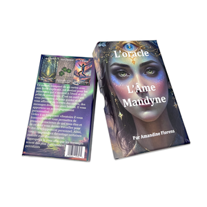 Impresión personalizada Tarot Oracle Cards Eco-Friendly Positive Affirmation Deck Paper Tarot Cards con tapa y caja base - Product Image 4