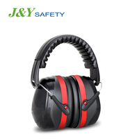 سدادات حماية الأذن الضوضاء Cancelling السلامة عازلة للصوت واقية أذن اطلاق النار لطي الطيران Earmuff
