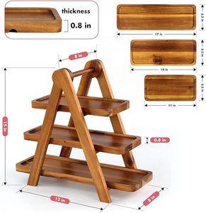 Wholesale Classic 3-Tier Non-Folding Standing Type Flexible <b>Corner</b> <b>Storage</b> Rack Kitchen Eco-Friendly Polished Holder - Product Image 4