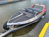 Bateau à réaction rapide en aluminium 2025, avec moteur inbord 1500cc et pompe, disponible à la vente