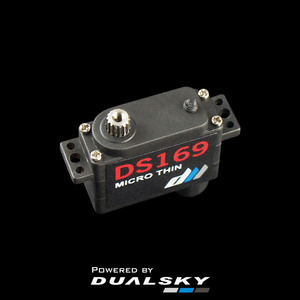 DUALSKY DS169 9g <span class=keywords><strong>Mini</strong></span> Servo Ultra-Fin Haute Précision en Plastique et Métal pour <span class=keywords><strong>Aileron</strong></span> de Planeur F3K F5K Avion RC - Product Image 5