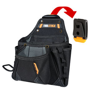 Échantillon gratuit : Sac à outils, tablier de travail avec 5 poches, tablier de travail en toile imperméable, organisateur de ceinture à outils avec OEM et ODM - Product Image 1