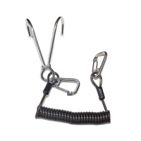 Plongée sous-marine 316 acier inoxydable ressort bobine lanière Reef crochet accessoires de plongée