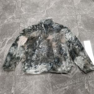 Sudaderas con Capucha de Forro Polar Sherpa para Hombre, al por Mayor, Personalizadas, de Alta Calidad, 100% Tie Dye, Estilo Urbano, con Bolsillos Suaves, Cierre de Cremallera, Talla Grande - Product Image 6