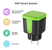 Prise intelligente contrôlée par Wi-Fi avec prise IP44 220V pour usage résidentiel et commercial