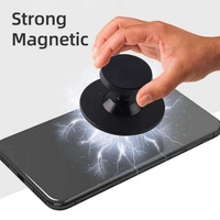 Support magnétique pour téléphone à fixation sur grille d'aération de voiture, en ABS, à ventouse stable, compatible avec les dispositifs de suivi intelligents, pour tableau de bord, salle de sport, bureau - Étanche