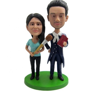 <span class=keywords><strong>Figurine</strong></span> d'action en polyrésine faite à la main, cadeau de statue de couple, belle poupée jouet figurines - Product Image 2